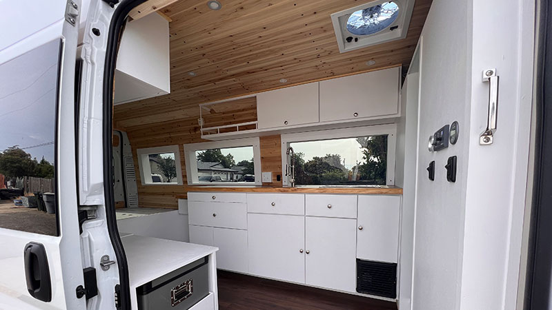 Van Conversion Services in Auburn, CA Adventurebumss Van Conversion