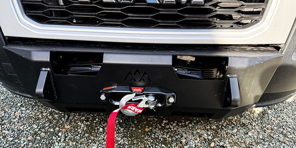 Winch on a Van Conversion